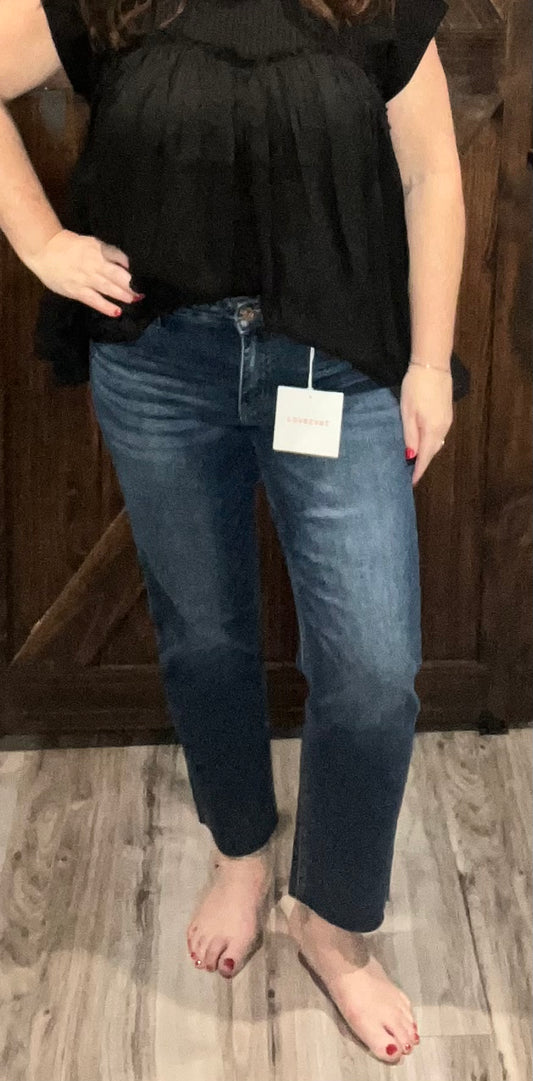 Lovervet MidRise Straight Crop