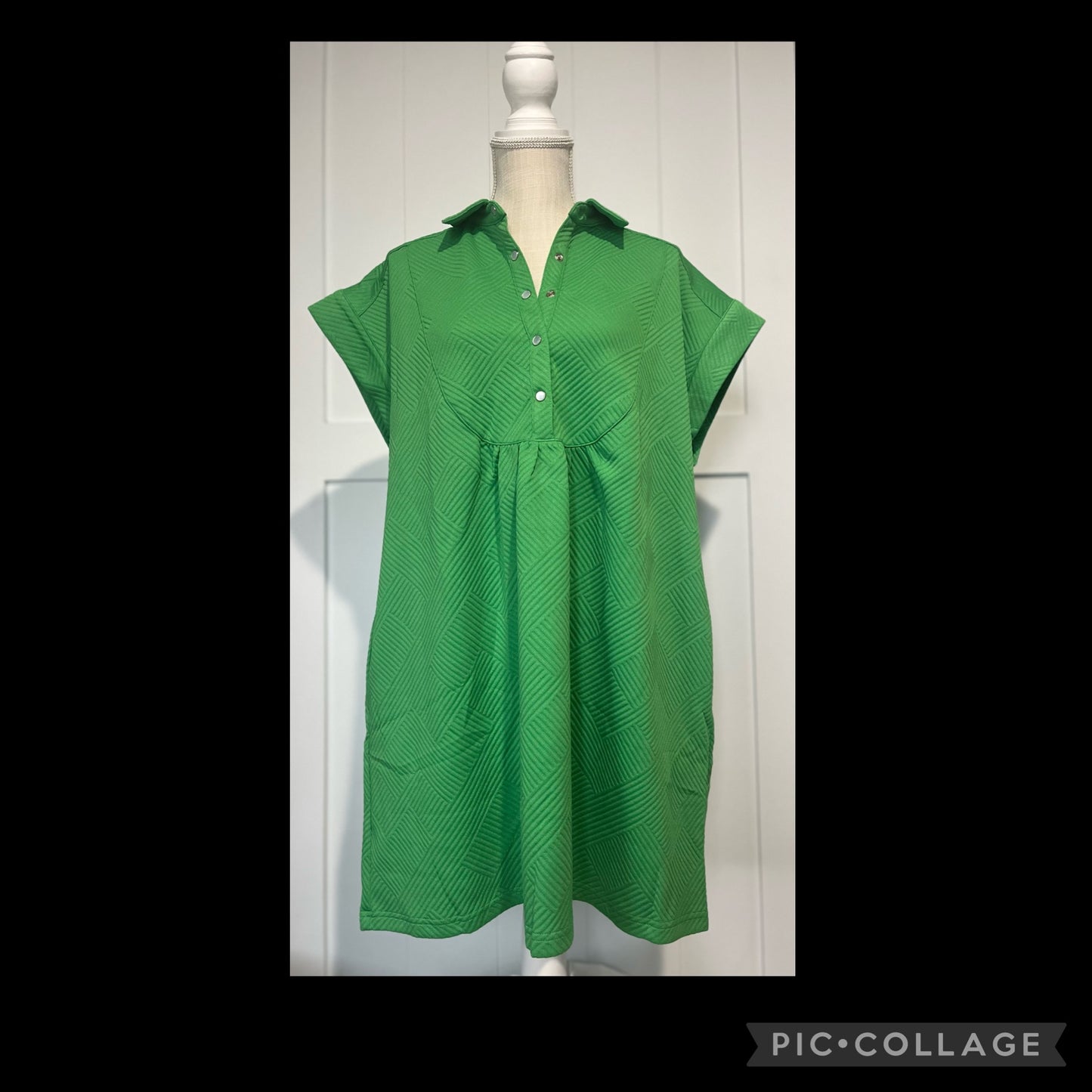 Misty Kelly Green Dress