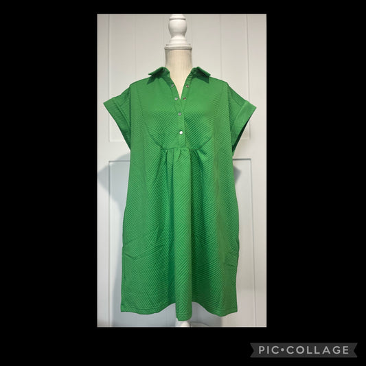 Misty Kelly Green Dress