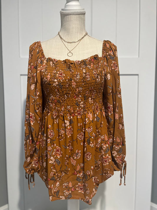 Juliette Smocked Top