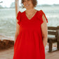 Tamara Dress red dress front